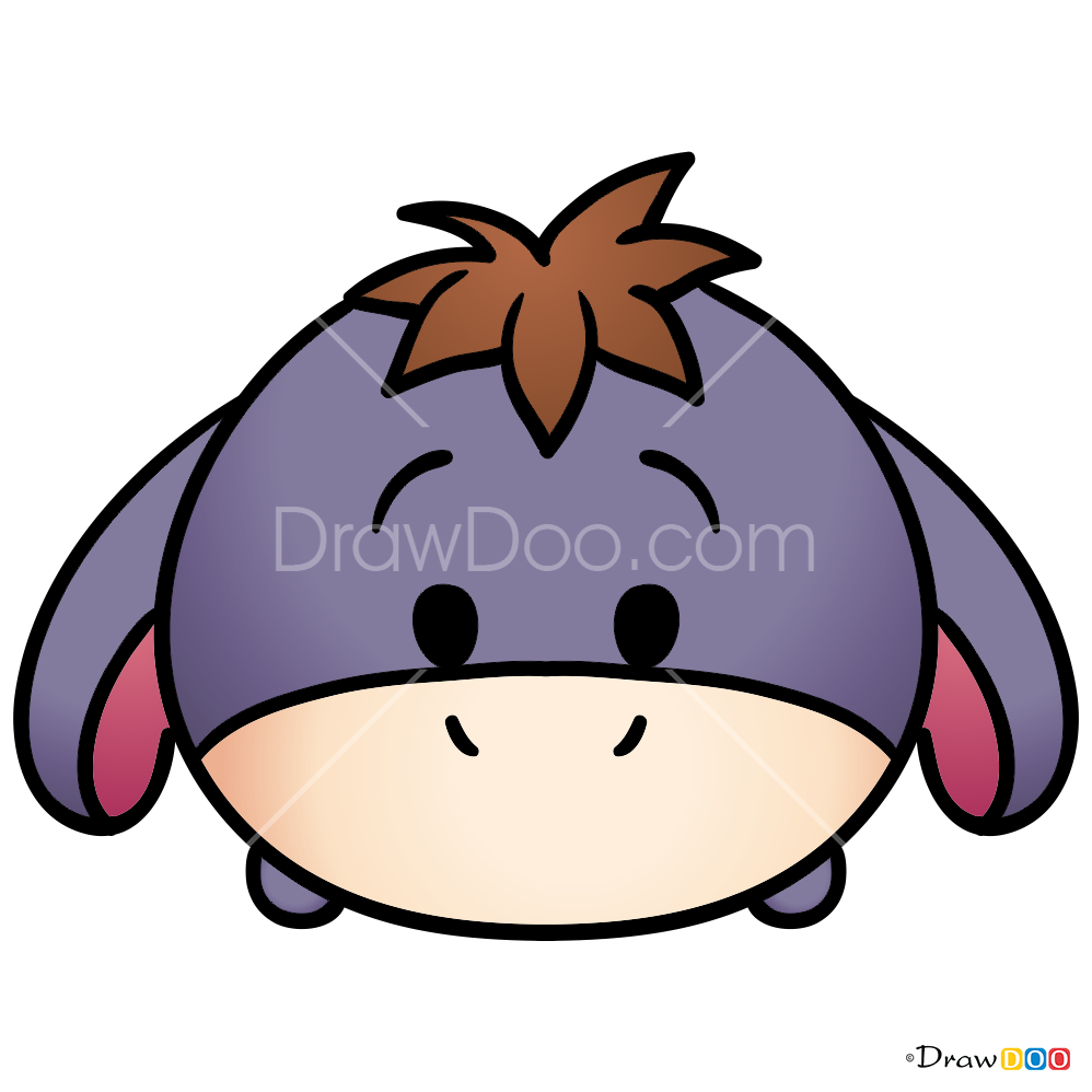 How to Draw Eeyore, Disney Tsum Tsum